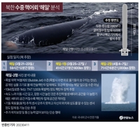 [그래픽] 북한 수중 핵어뢰 '해일' 분석