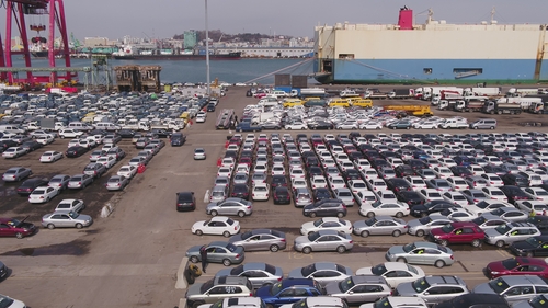 ليبيا أكبر مستورد للسيارات المستعملة الكورية عبر ميناء إنتشون في العام الماضي