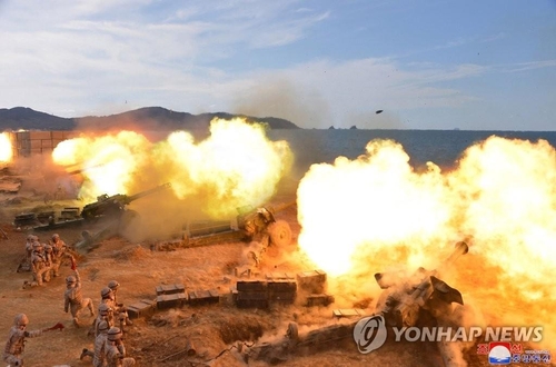 详讯：朝鲜连续两天以韩美联演为由违规炮击