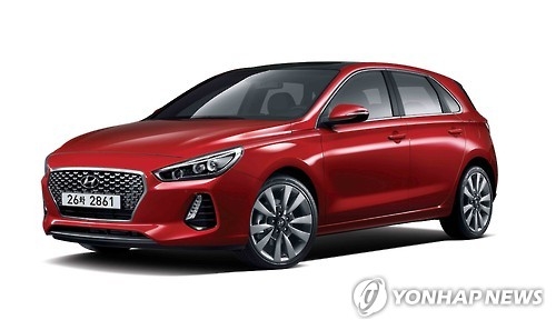Hyundai Motor Co.'s i30 hatchback (Yonhap)
