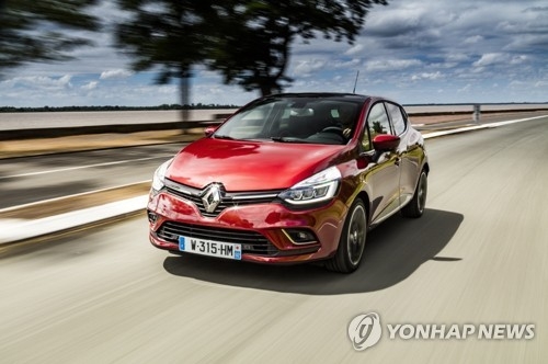 Renault's Clio hatchback (Yonhap)