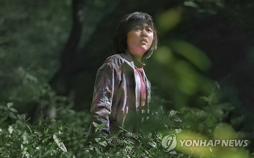 An Seo-hyun acts as Mija in Bong Joon-ho's new film "Okja." This photo was released by Netflix. (Yonhap)