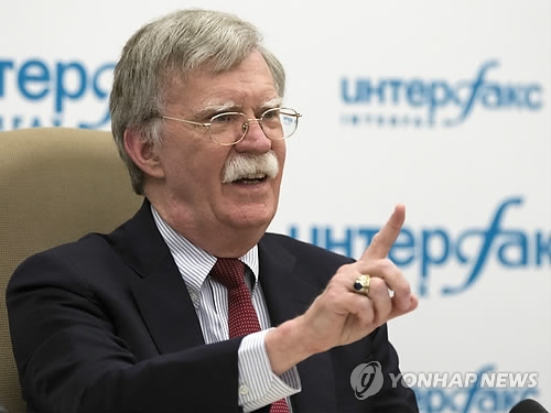 Bolton unveils plan to denuclearize N. Korea in 1 year