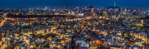 "View Over Seoul" by Teodorescu Iordan Daniel, which won the 2018 photo contest by the Corea Image Communications Institute (CICI) (Yonhap)