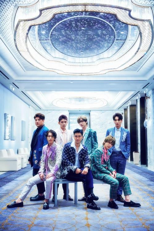A photo of Super Junior, provided by Label SJ (Yonhap)