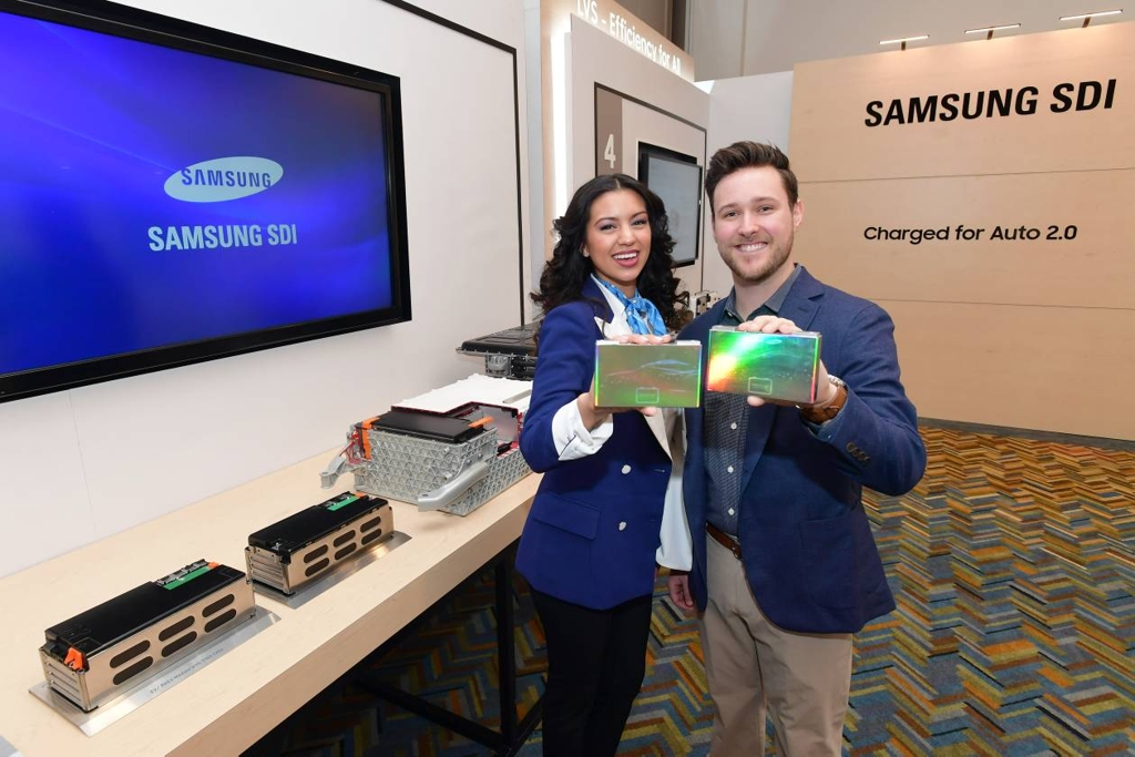 Samsung SDI to showcase latest EV batteries at Detroit auto show