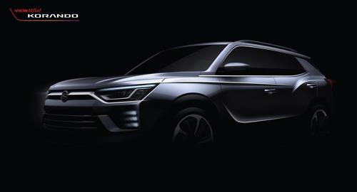 A teaser image of SsangYong Motor's new Korando SUV (Yonhap)