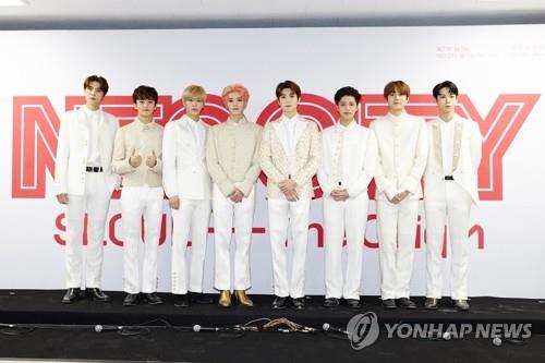 This image of NCT 127 is provided by SM Entertainment. (Yonhap)