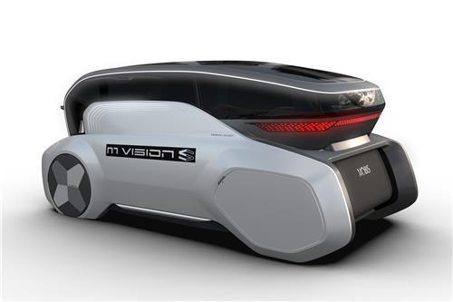 This file photo provided by Hyundai Mobis shows the fully autonomous M.Vision S concept that will be unveiled at CES in Las Vegas next week. (PHOTO NOT FOR SALE) (Yonhap)