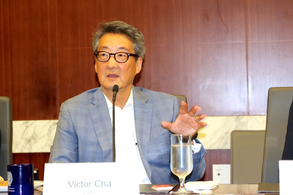 This file photo shows Victor Cha, Korea expert at the Washington-based Center for Strategic and International Studies. (Yonhap)