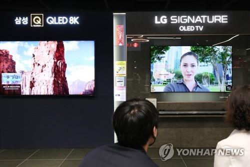 (LEAD) Samsung's global TV market share hits new high in Q1 - 1