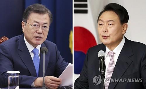 Moon, Yoon expected to discuss relocation of presidential office