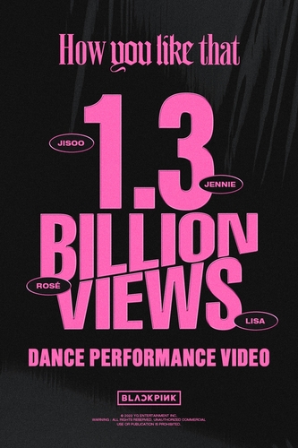 BLACKPINK's 'How You Like That' choreography video tops 1.3 bln views