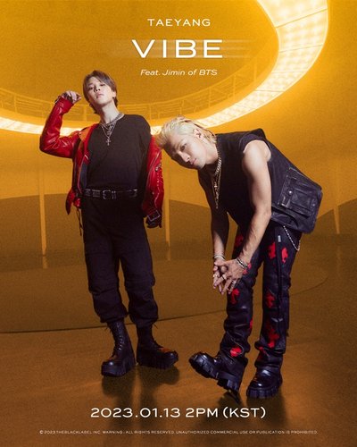 (LEAD) 'Vibe' by Taeyang, Jimin debuts No. 76 on Billboard Hot 100