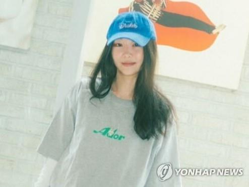 Min Hee-jin, CEO of girl group NewJeans' agency ADOR, is seen in this undated file photo provided by the company. (PHOTO NOT FOR SALE) (Yonhap)