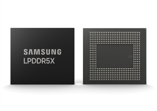 Samsung Electronics begins mass production of industry-leading LPDDR5X DRAM for mobile