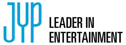 This image provided by JYP Entertainment shows its logo. (PHOTO NOT FOR SALE) (Yonhap)