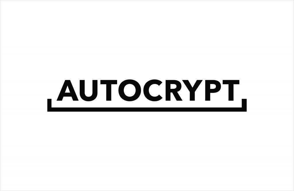A photo of the corporate logo of South Korean automotive cybersecurity solutions provider Autocrypt provided by the company (PHOTO NOT FOR SALE) (Yonhap)