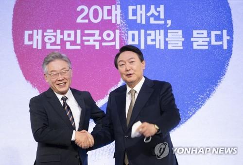 Présidentielle 2022 : Yoon devance Lee de 6,5 points dans un sondage