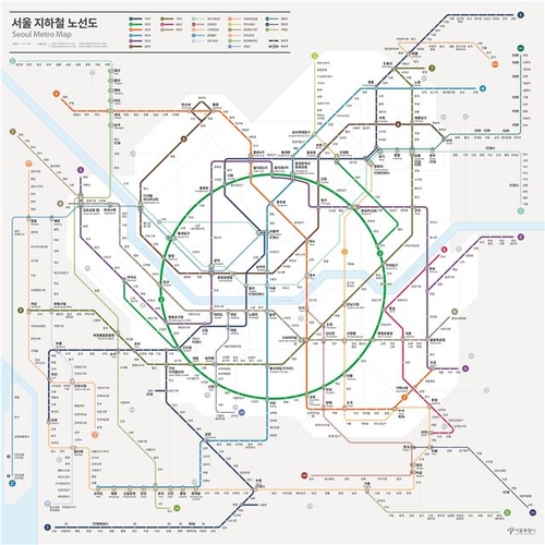 Le design du plan du métro de Séoul sera changé pour la 1ère fois en 40 ans