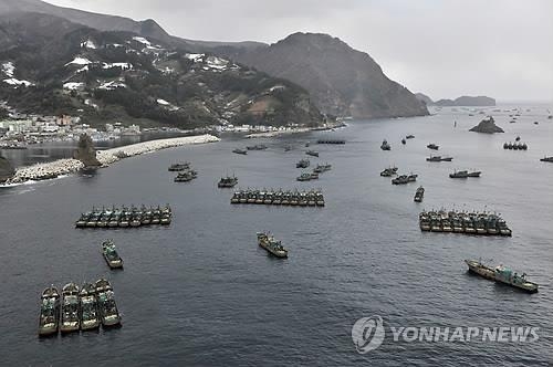 韓国・東海でイカの漁獲量減少　中国漁船が影響