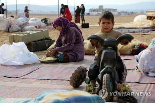 韓国政府　シリアと周辺国に１２００万ドル支援へ