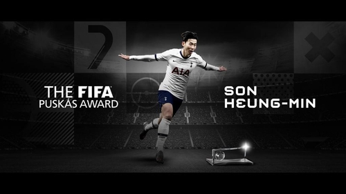 孫興ミン ドリブル独走弾 がｆｉｆａプスカシュ賞 韓国選手初 聯合ニュース