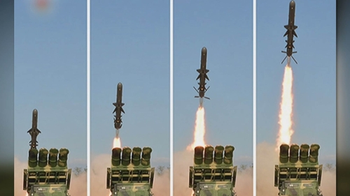 北朝鮮が飛翔体２発発射　弾道ミサイルの可能性＝韓国軍