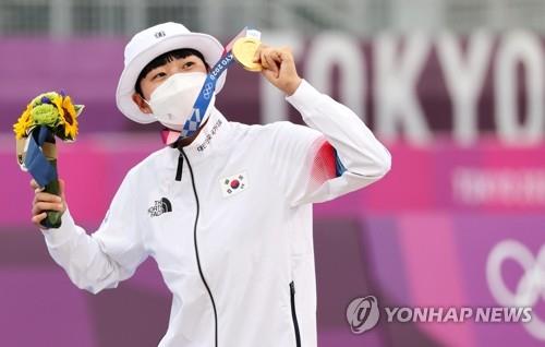 韓国　アーチェリーで金・射撃で銀・フェンシングで銅＝東京五輪第８日