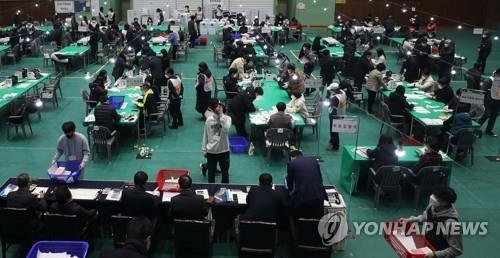 韓国大統領選　開票率５０％超える＝尹氏が逆転