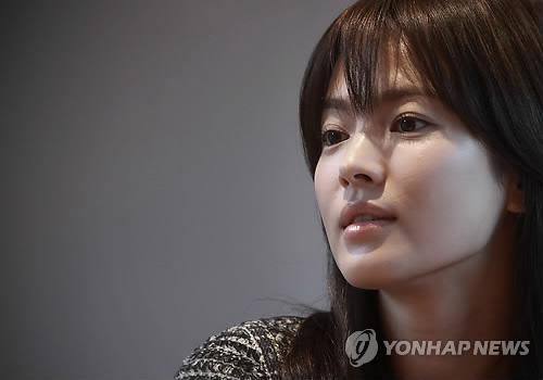 <송혜교 "이젠 '배우' 느낌 주고 싶어요"> | 연합뉴스