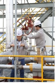 경남 김해에 소재한 기계연 LNG·극저온기계기술시험인증센터 연구현장 