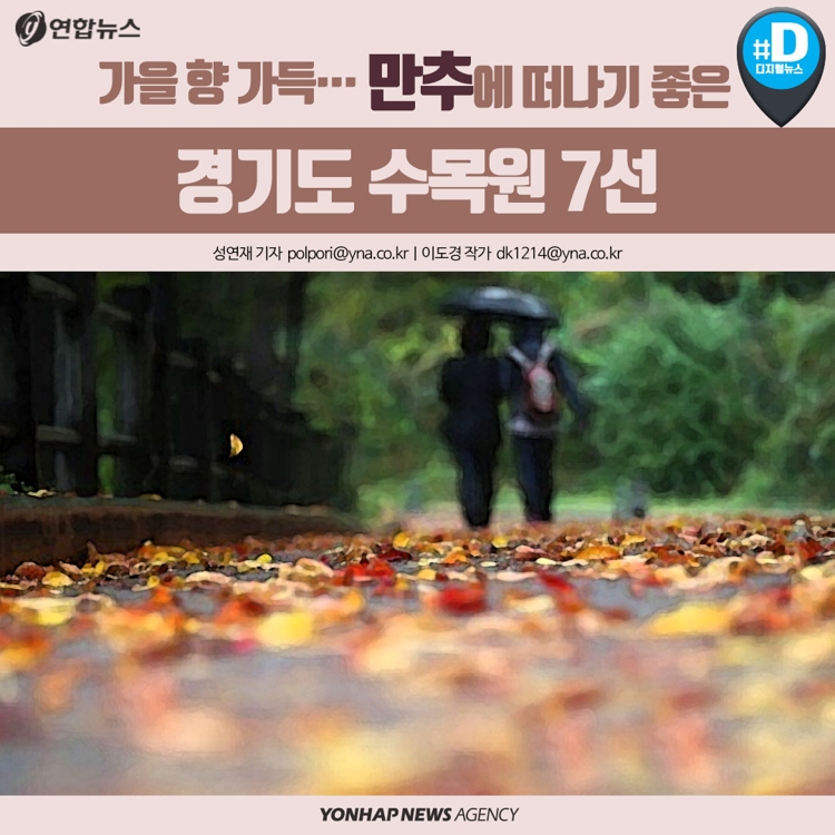 [카드뉴스] 가을 향 가득… 만추에 떠나기 좋은 경기도 수목원 7선 - 1