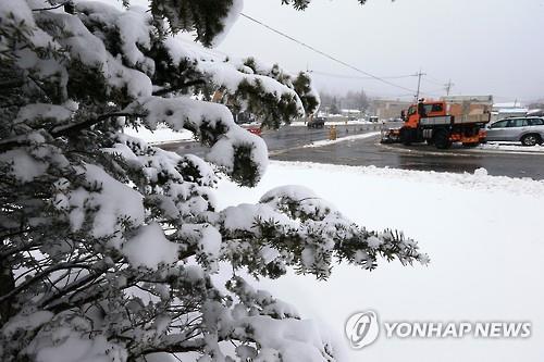 인천 백령도에 눈 7.3㎝ 쌓여…대설주의보는 해제(종합)