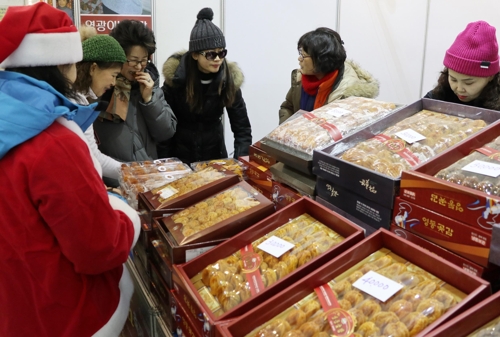 [카메라뉴스] 호랑이도 반한 맛…영동 곶감 축제 성황