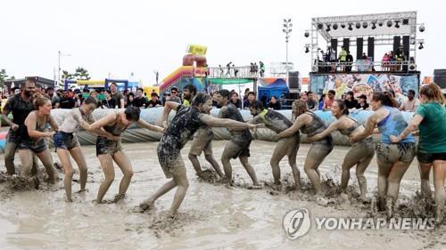 올해 보령머드축제 외국인 방문객 3%↑…총수입 3억8천만원