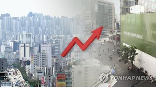 전국 표준지 공시지가 6.33% 상승
