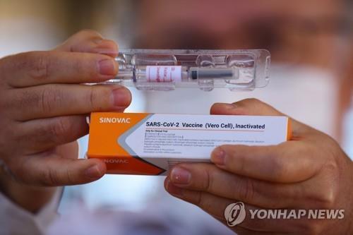 중국 시노백이 개발한 코로나19 백신 