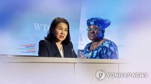 WTO 사무총장 결선투표 오른 유명희 후보와 나이지리아 후보