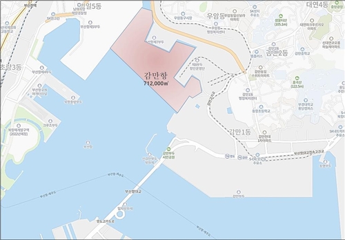 2030엑스포 예정지 인근 부산 감만항 44년만에 퇴적물 정화사업