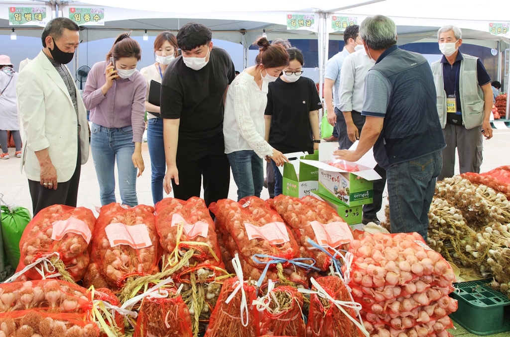 작년 직거래행사 모습