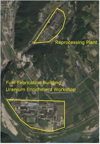 북한 영변 핵 단지. [출처=유엔 대북 제재위원회 전문가패널 작년도 보고서]