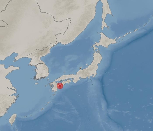 일본 오이타 남동쪽서 규모 6.4 지진 발생