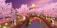 SKT 메타버스 '이프랜드'에서 벚꽃축제 개최