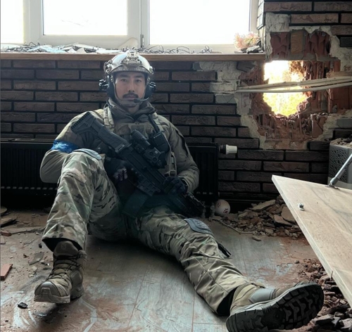 우크라이나 전쟁에서 작전 중인 이근 전 대위