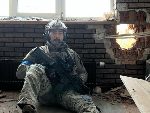 우크라이나 전쟁에 의용군으로 참여한 이근 전 대위