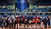 남자 배구, AVC컵 1차전서 홍콩에 3-0 완승…9일 태국과 2차전