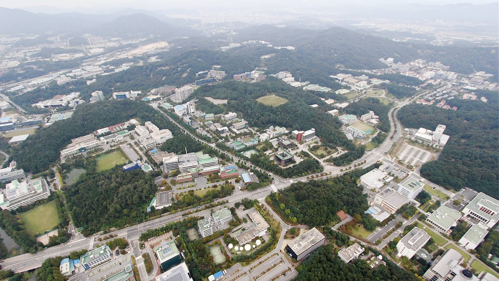한국전자통신연구원을 중심으로 본 대덕특구 전경