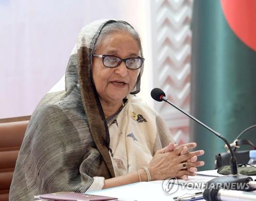 셰이크 하시나 방글라데시 총리.