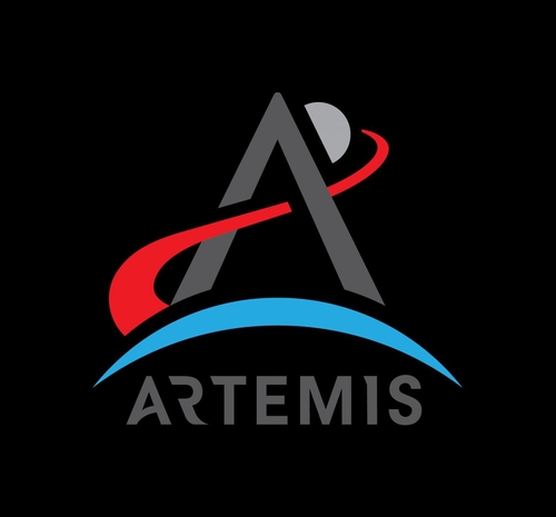 달 복귀 계획인 '아르테미스 프로그램' 로고 